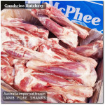 Lamb shank FORESHANK (kaki belakang) frozen Australia WAMMCO (price/pack 1kg 2pcs)